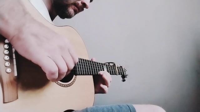 Фрагмент пьесы для гитары - Guitar piece fragment