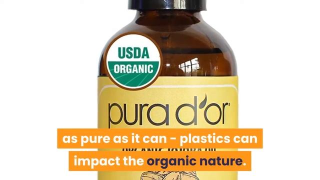 What material is the bottle,Organic Golden Jojoba Oil comes from glass or plastic?