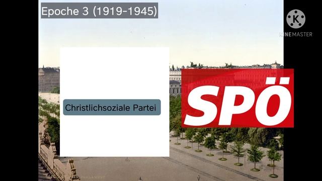 Die Geschichte der Österreichischen Parteien (Deutsch)