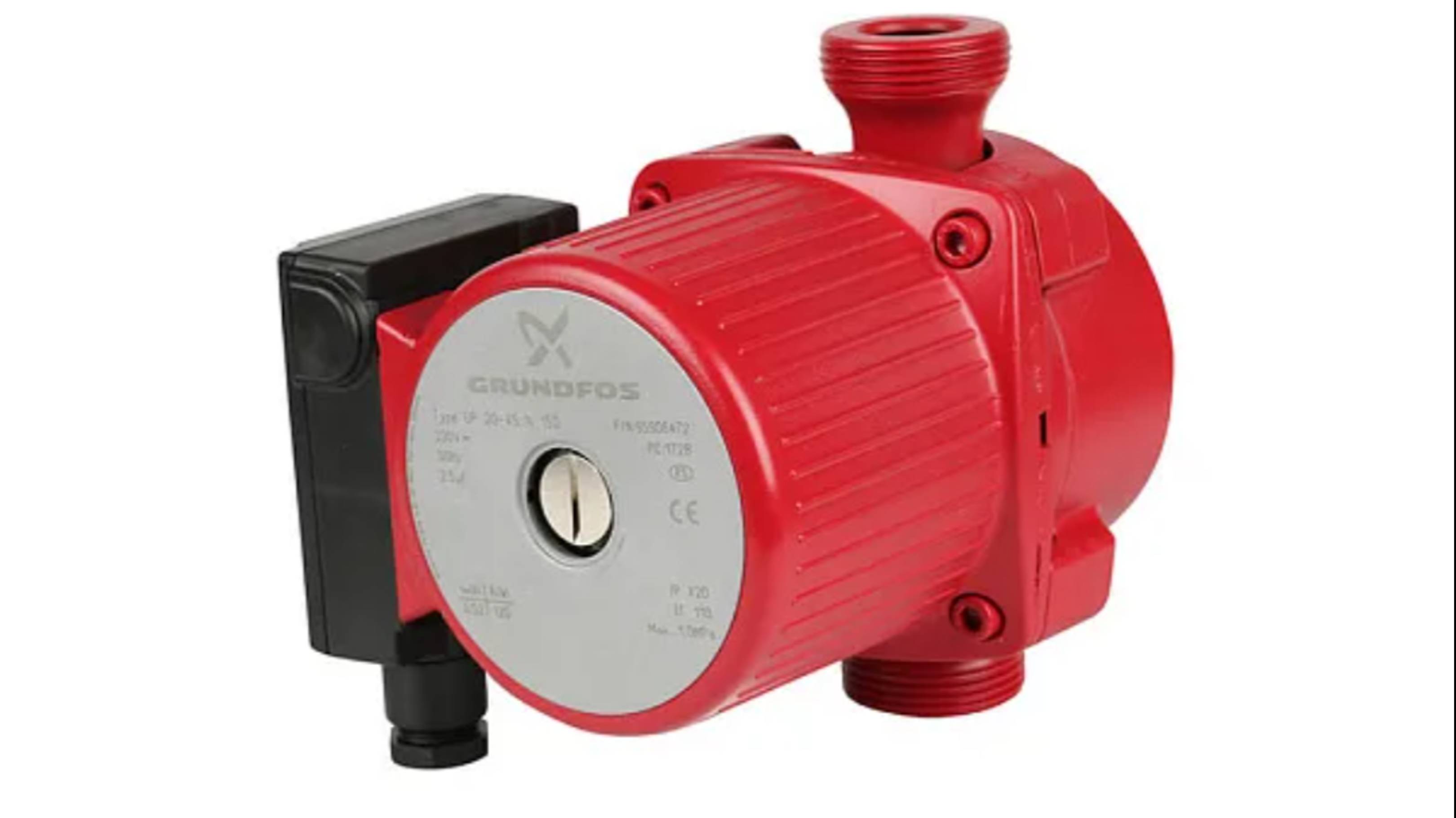 Конструкция насоса рециркуляции марки Грюндфос модели УП(grundfos up)20_30N