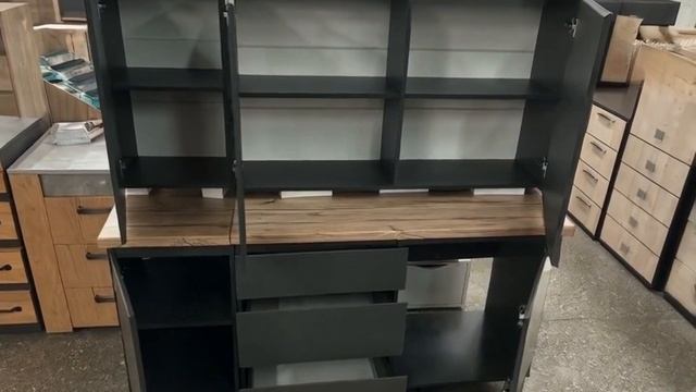 Кухня Асти 1,6м графит