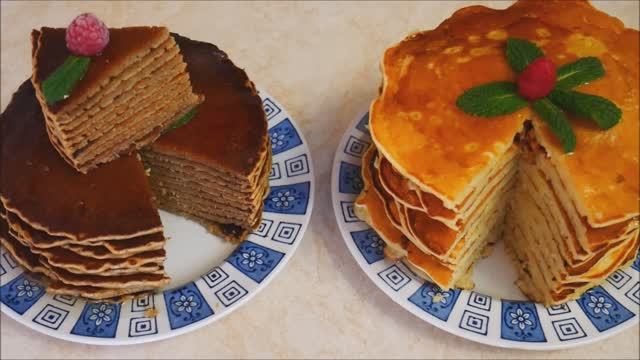 Блины_ЯБЛОЧНЫЕ_панкейки_и_ОВСЯНЫЕ_панкейки_Оригинальные_яблочные