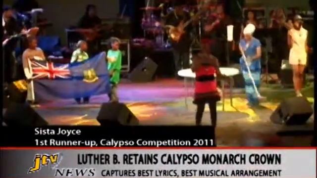 LUTHER B  RETAINS CALYPSO MONARCH CROWN