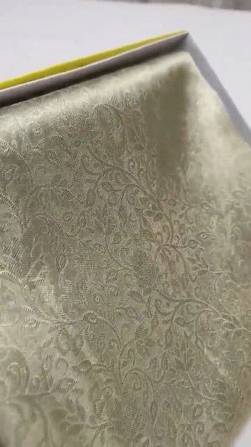 Silverzari warp Silver zari broket Silverzari weave Full tissue Silver kanjeevaram saree bSilk Mark