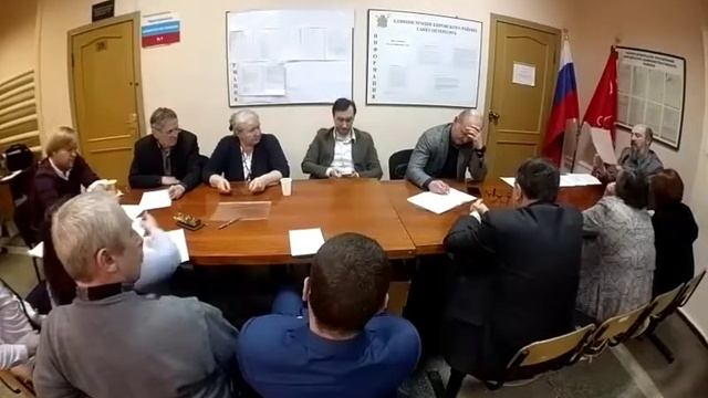 Заседание ТИК № 7 СПб 18 марта 2018 года 19:30