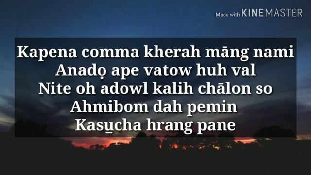 Calvary cross len..(lyrics) Anāl gospel song