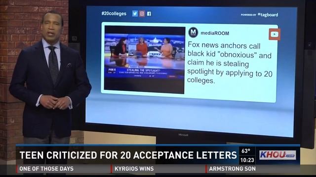 Len Cannon's commentary: Teen criticized for 20 acceptance letters