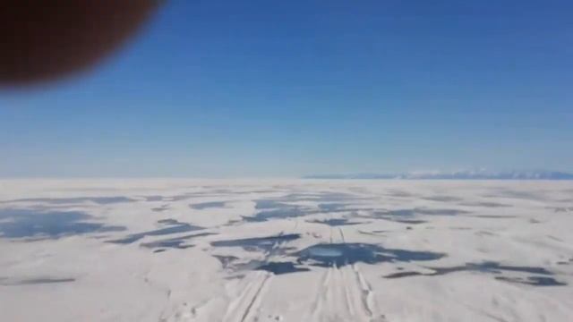 Едем по зимнему Байкалу