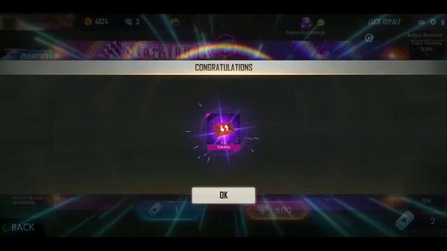 Got Magic Cube Fragment New Diamond Royal Jiang Shi in FreeFire.
