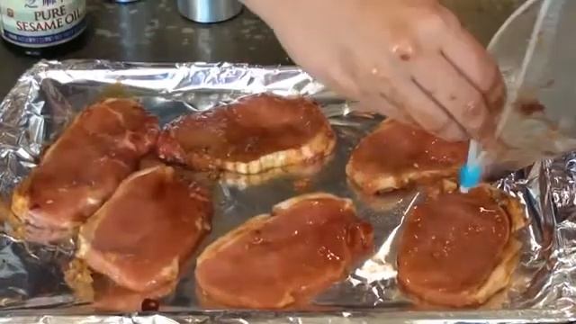 Eating Free: Ginger Marinated Pork