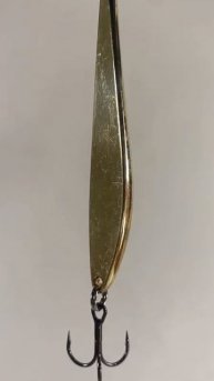 латунь 15,5 грамм блесна