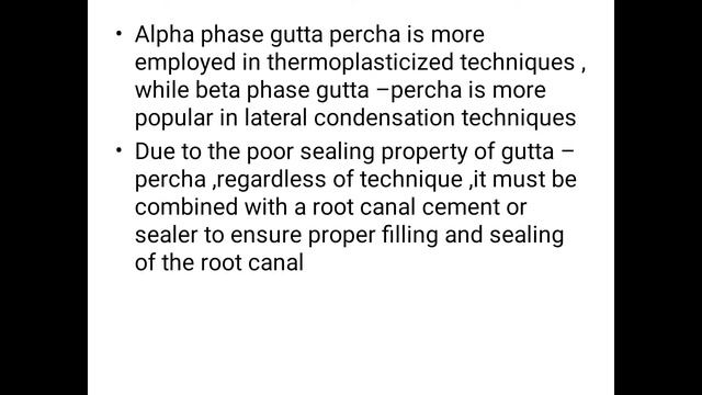 Gutta -percha