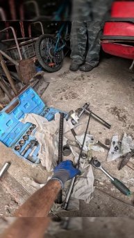 Вилка ИЖ. #велосипед #тудысюдынавелосипеде