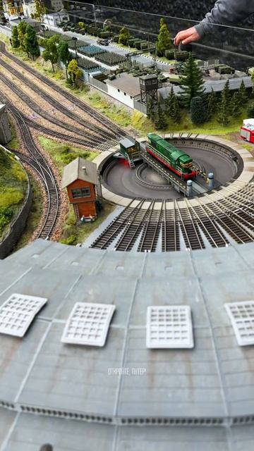 Веерное депо в Гранд Макет Россия