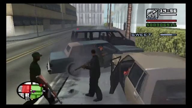 GTA: San Andreas clever driving