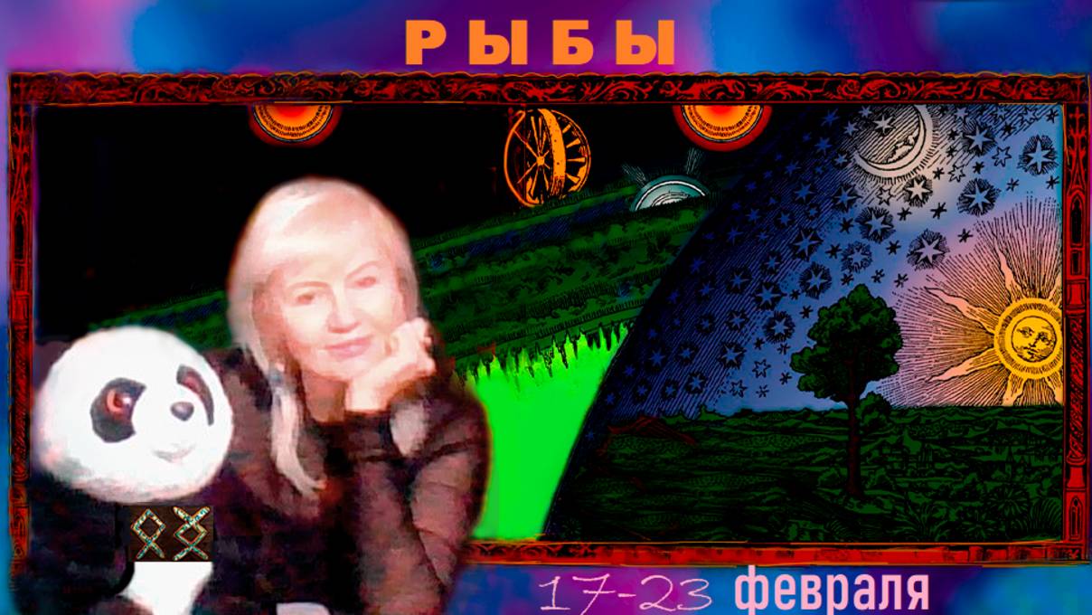 #TAROPANDAForLovers  РЫБЫ 17-23 февраля 2025 "Следует взглянуть на свою жизнь с высоты"