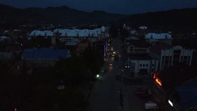 Дубове під вечір.Таймлапс