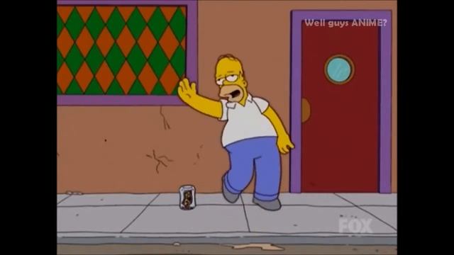 The Simpsons & Homer Drunk Dancing ft. АнтохаМС