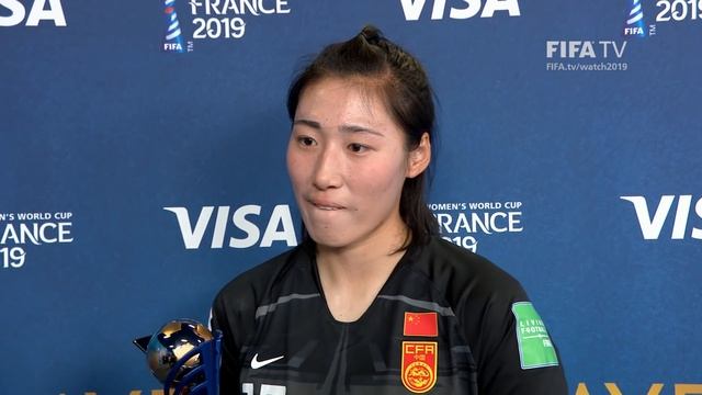 Peng Shimeng – Player of the Match – China PR v Spain