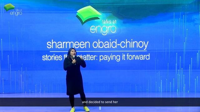 talks@engro: Sharmeen Obaid Chinoy, Filmmaker, Founder SOC. #thenext75