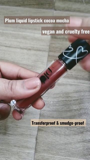 #plum #liquid lipstick #cocoa mocha #makeup #vegan #shorts #brown #plum  lipstick #matte in heaven