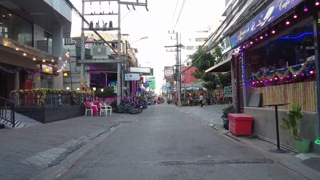 Pattaya Beach Road,Soi 7 & Soi 8 Daytime Scenes, Thailand
