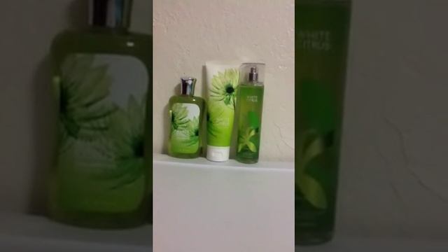 White citrus fragrance review