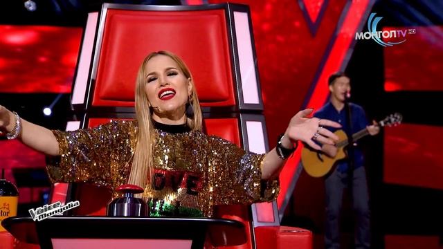 Sodnomdarjaa.N - "Nud chin hair haruulna" - Blind Audition - The Voice of Mongolia 2018