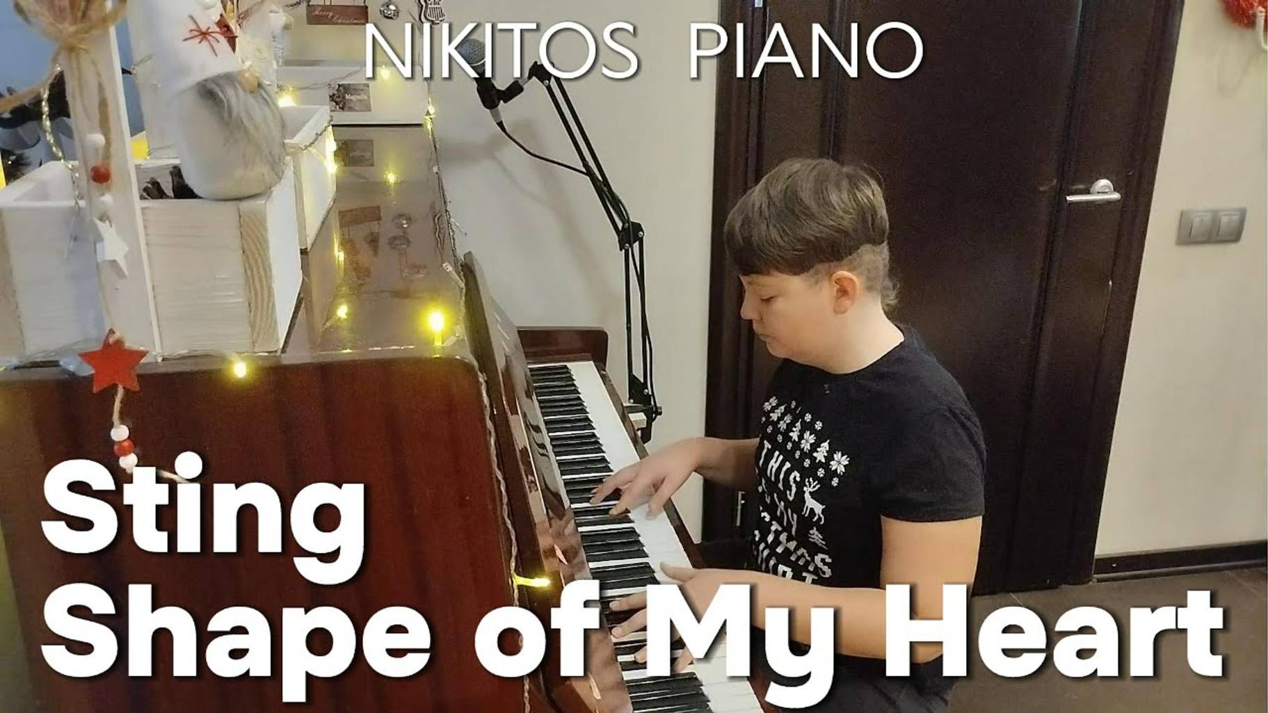 Sting - Shape of My Heart | Piano Cover by Nikitos Piano
