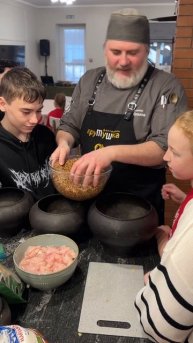 Первый кулинарный мастер-класс на смене "Крутушка-Дети 2025"