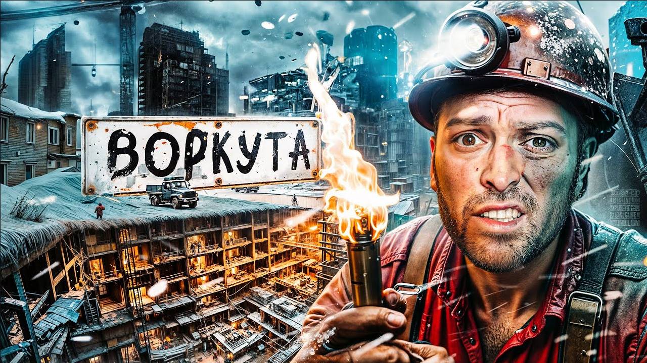 Воркута_ Самый Вымирающий Город В Мире_ Заброшенные Посёлки и Спуск в Шахты
