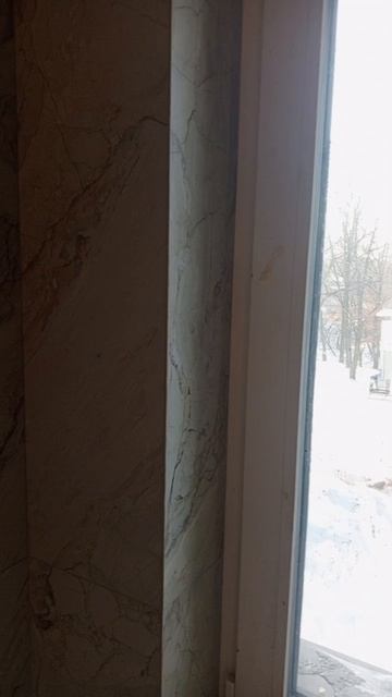 Запил под 45° укладка плитки на откосы