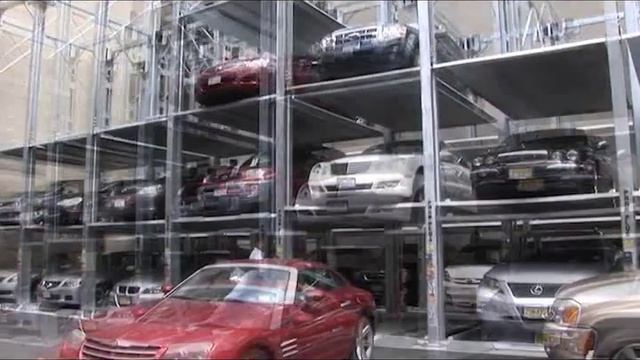PARKPLUS Quad Stacker Parking System, Mt Sinai Hospital, NYC