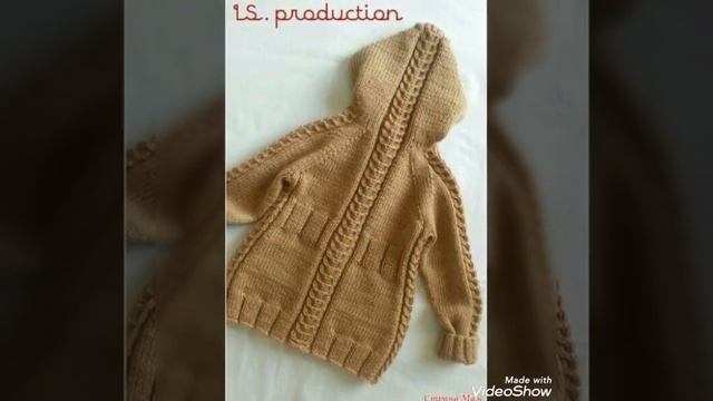 Marvelous Hand Crochet Baby Frocks And Sweaters design