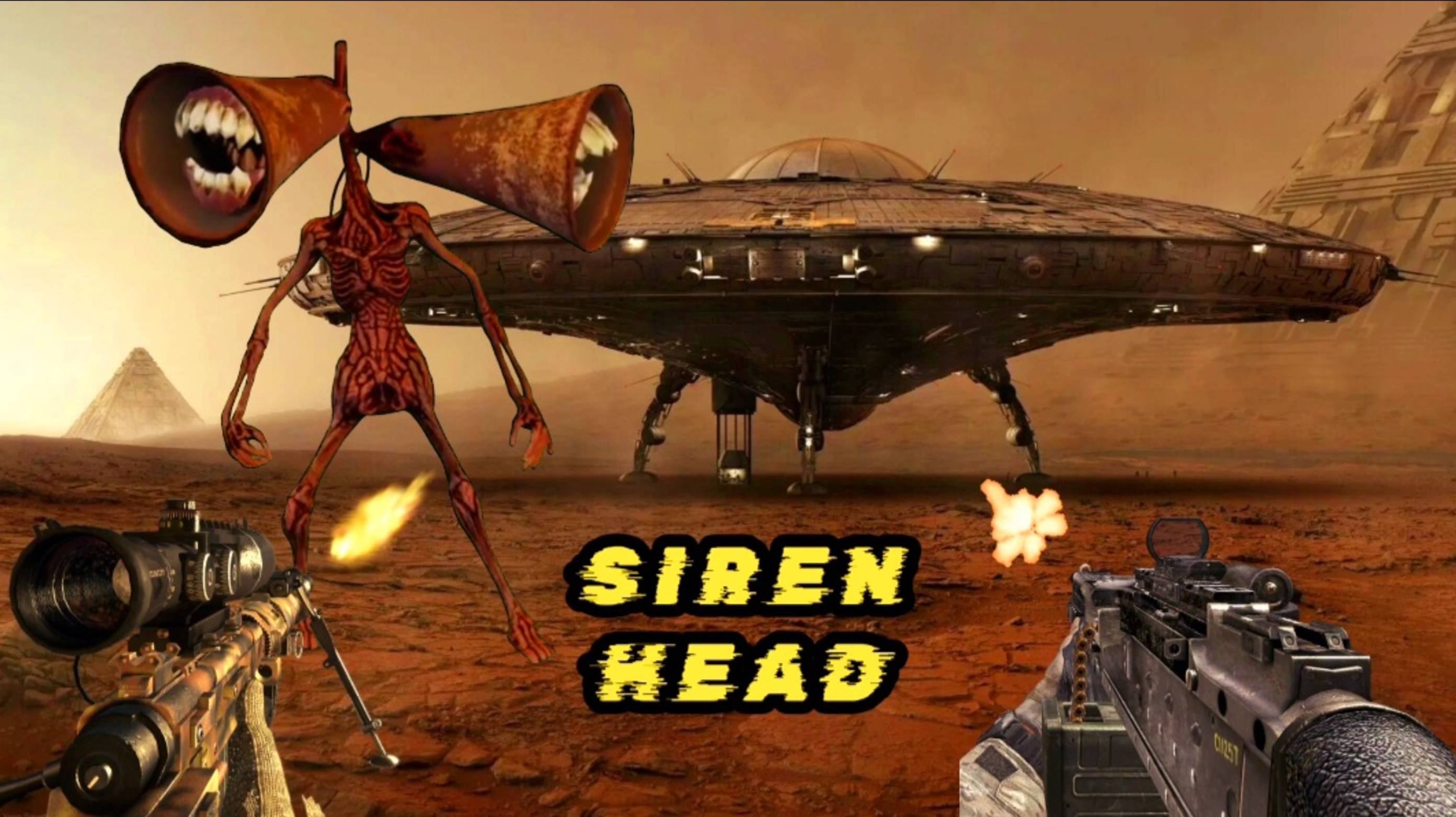 SIREN HEAD. Охота на Сереноголового #7.