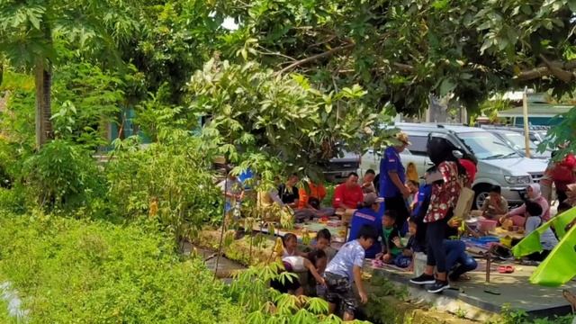 Komunitas persaudaraan Panther diesel di wisata Umbul Sigedang klaten