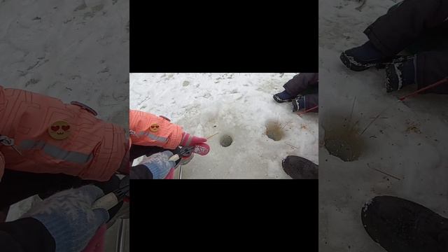 Рыбалка с детьми.