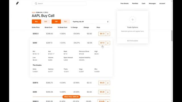 How to Trade Options on Robinhood for Beginners | Calls and Puts (Made Easy)
