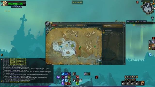 To Dragon's Fall Quest Lich King