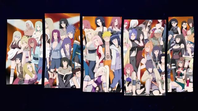 Art: Modular Picture Naruto Harem | Wallpaper Engine