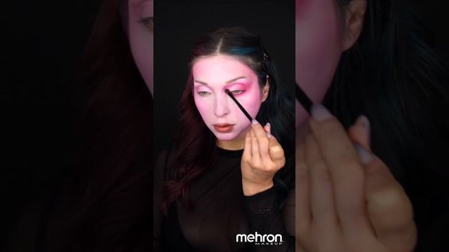 Monster High Draculaura Makeup Look Body paint Tutorial