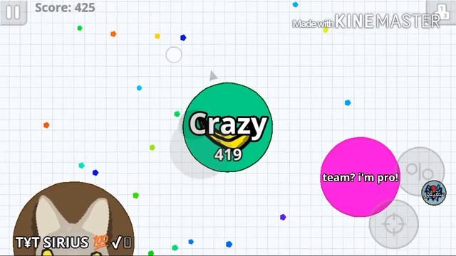 Шок Играю в Agar.io###Crazy