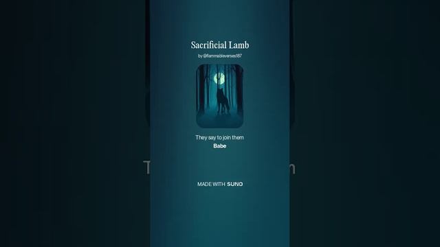 Sacrificial Lamb(2)
