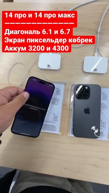 Айфон 14про және 14про макс