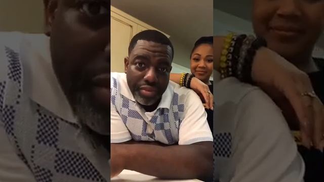 Pastor warryn Campbell and frist Lady Erica Campbell