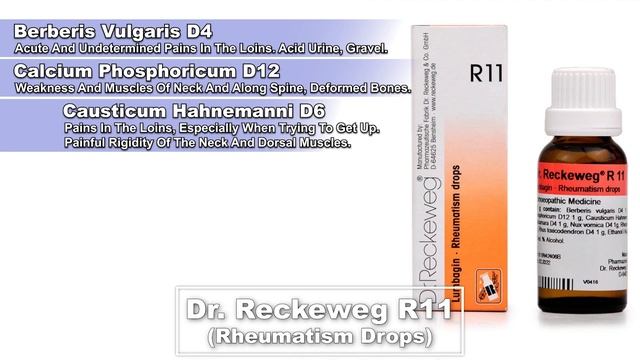 Reckeweg R11 in Hindi - पुराने जोड़ों, घुटने, कंधे, एड़ी के दर्द की होम्योपैथिक दवा