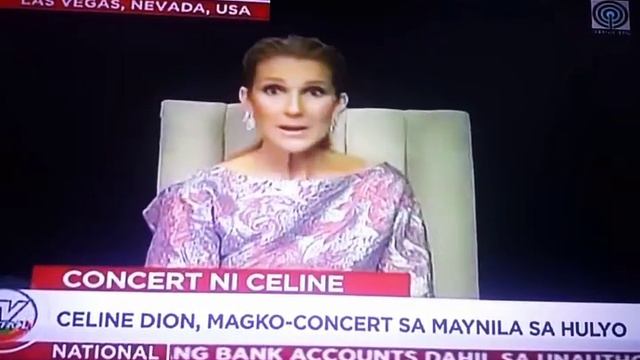 Celine Dion live in Manila Concert 2018
