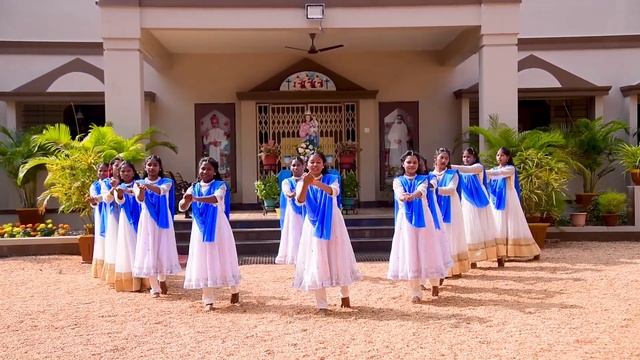Dance on Mother Mary Song@SABS DIVYA JYOTI