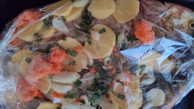 Кулинарный шедевр\\ Рецепт запеченной рыбы в духовке\\вкусно и очень полезно