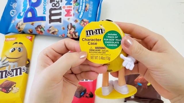 New M&M's candy Snack popcorn m&m's cookie bars crispy pack m&m minis m&m's peanut bar